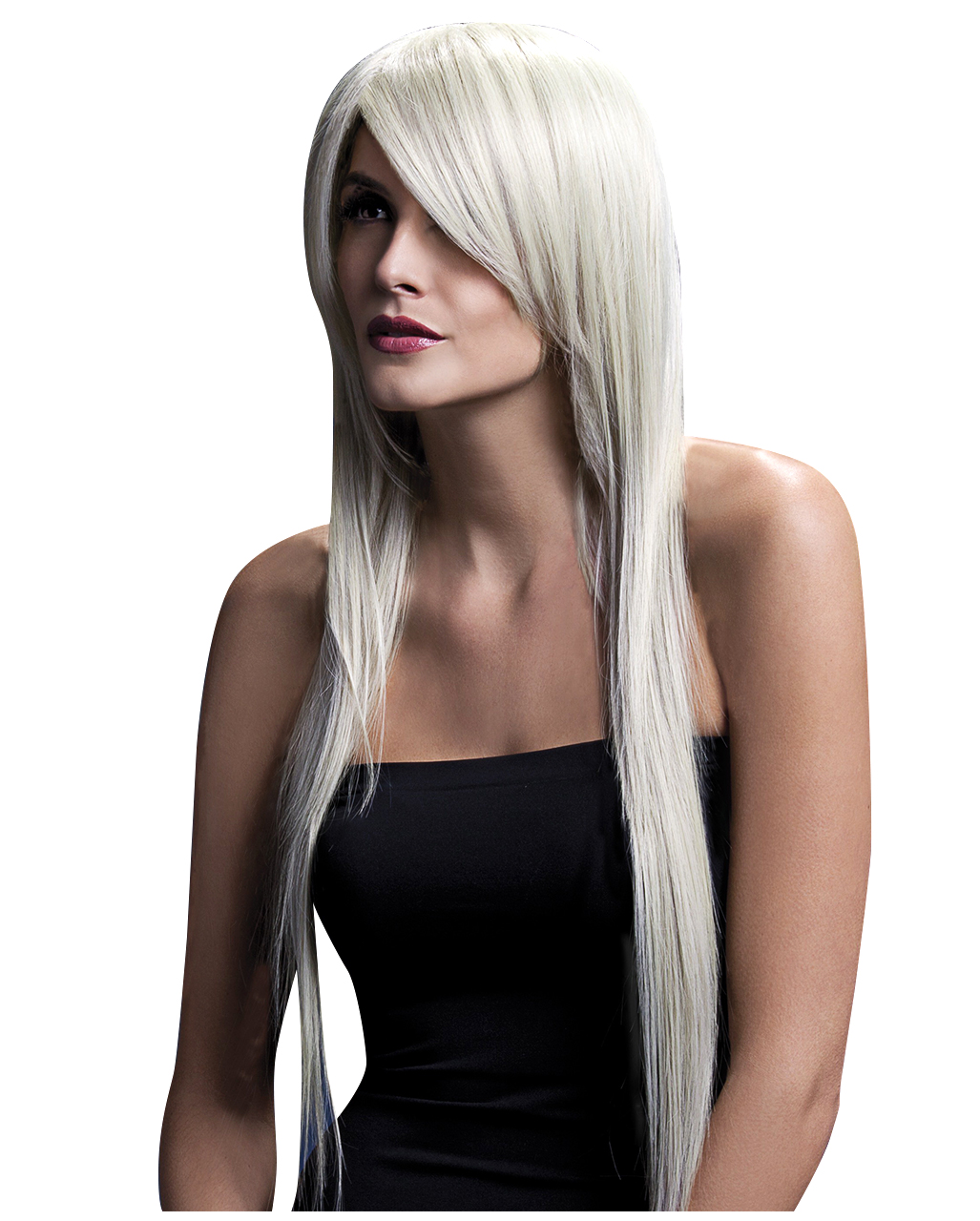 Damen Perücke Amber blond Langhaarperücke