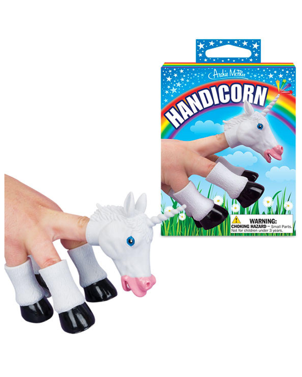 Fingerpuppe Einhorn zum Bespaßen