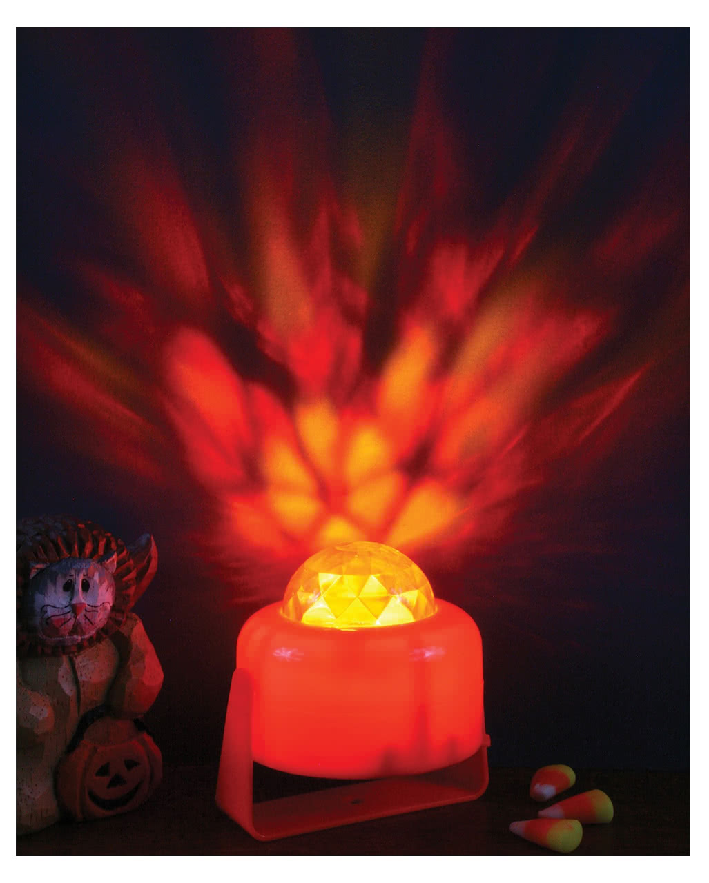 Flammendes Kürbis Licht Halloween Deko