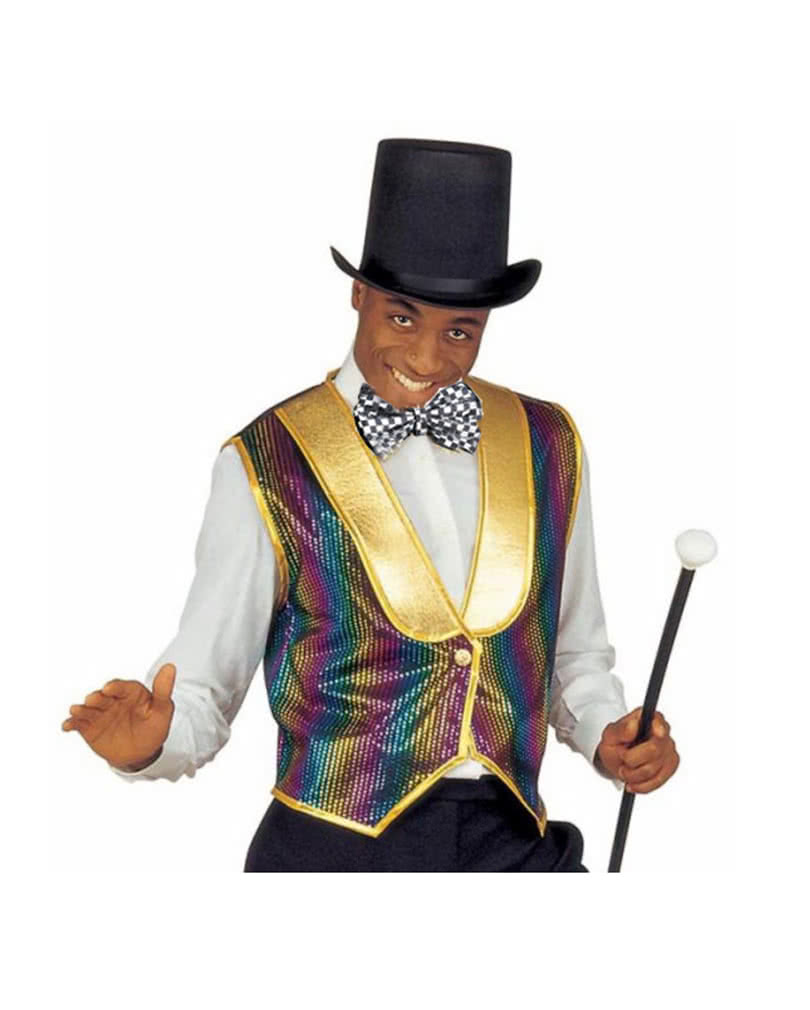 Fliege Deluxe schwarz/silber   Glänzende Anzug Schleife