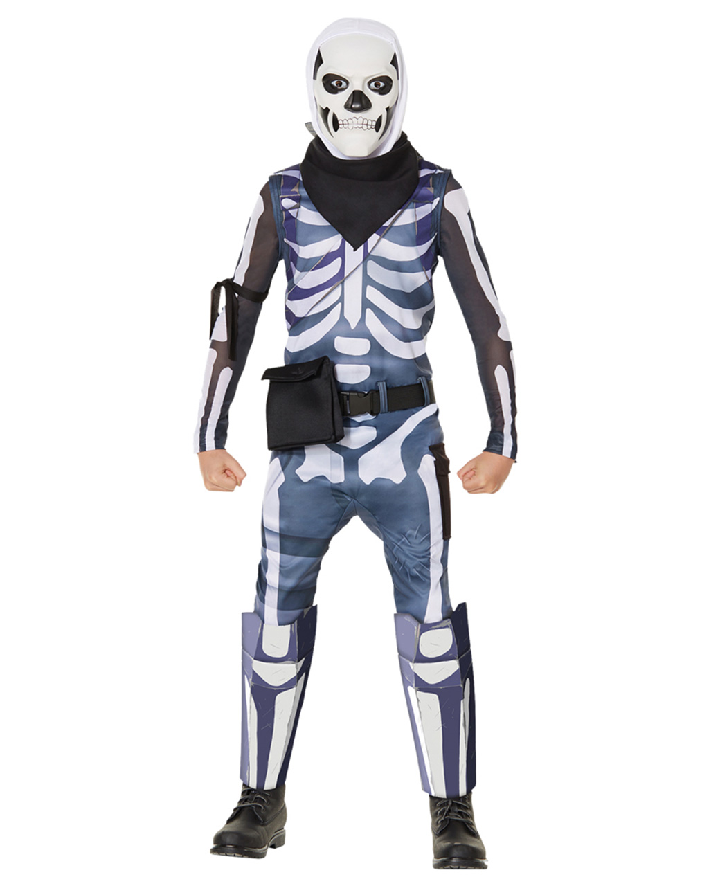 Fortnite Skull Trooper Kinderkostüm bestellen XL