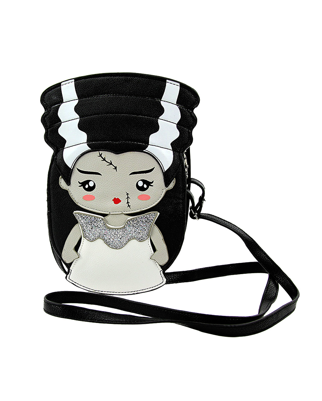 Frankensteins Braut Umhängetasche Vinyl bestellen