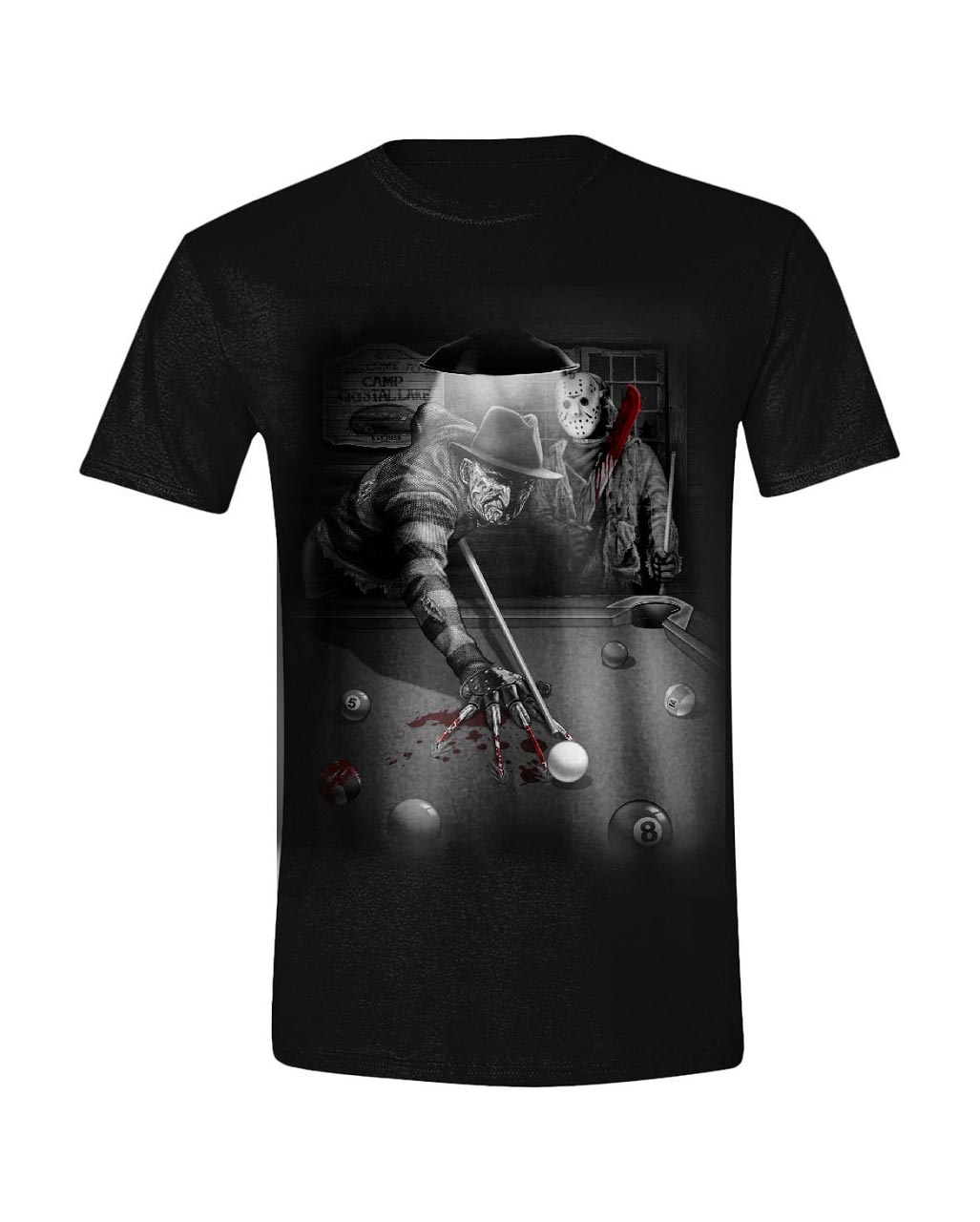 Freddy vs Jason - Pool T-Shirt bestellen XXL