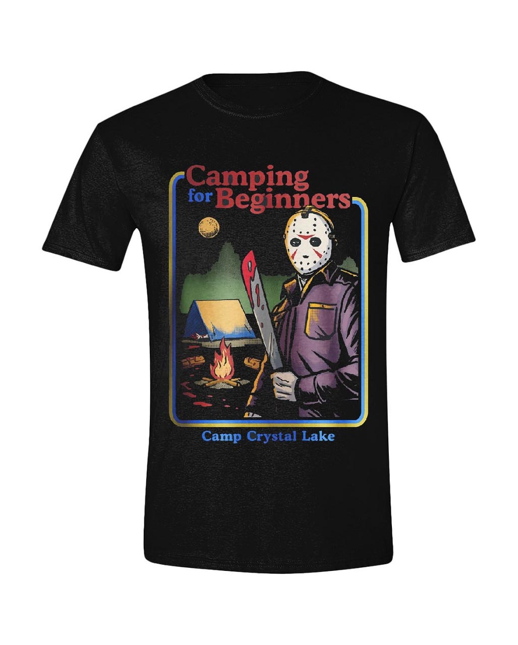 Friday the 13th - Camping for Beginners T-Shirt ᐅ S