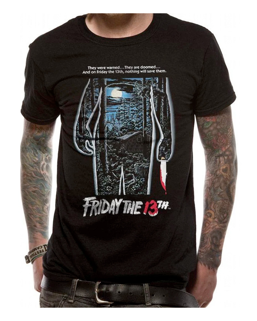 Friday the 13th Filmplakat T-Shirt bestellen XL