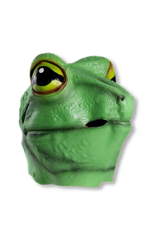Frosch Maske aus Latex Kröten Maske aus Latex günstig kaufen