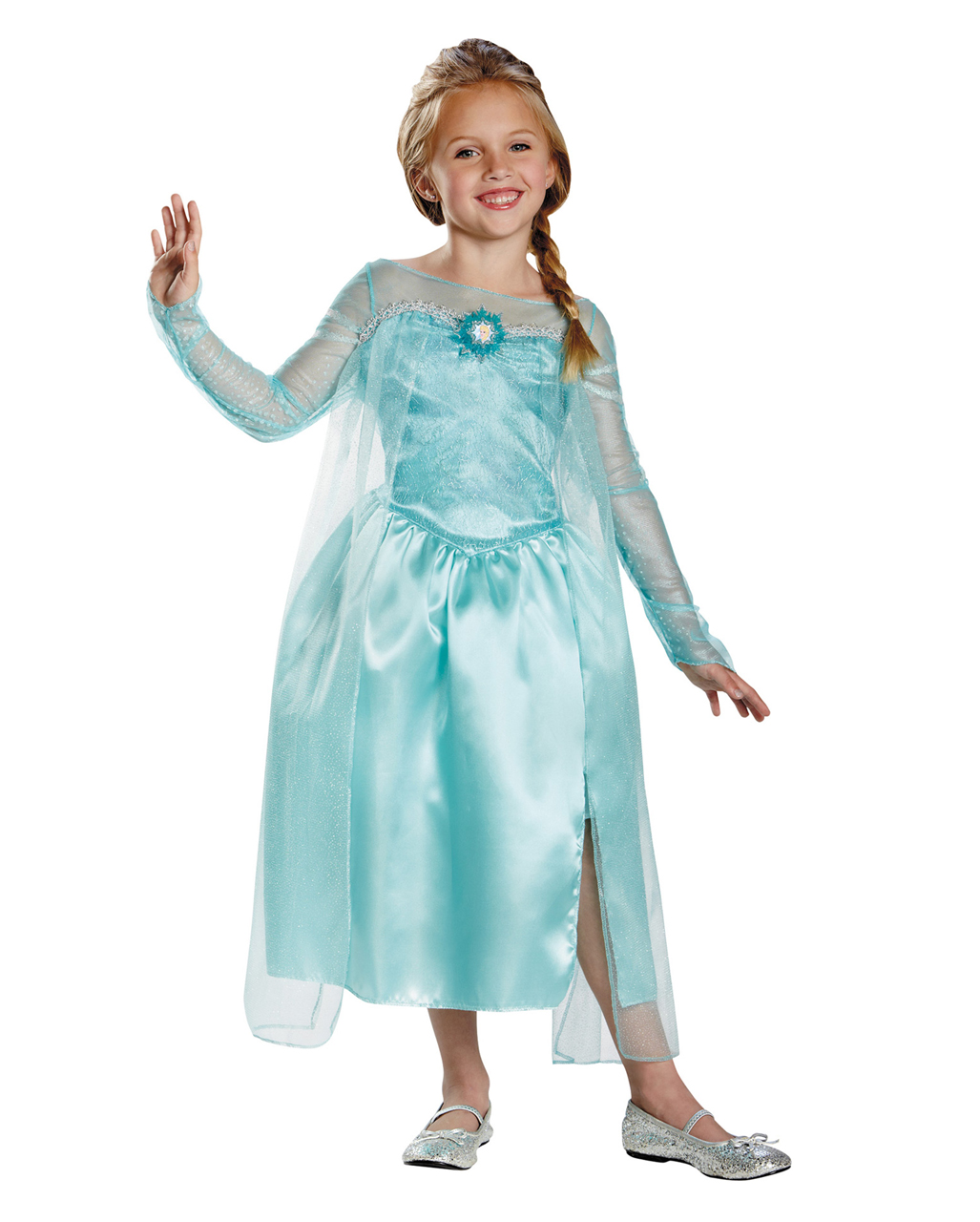 Frozen Eiskönigin Elsa Kinderkostüm  Disney Kostüme für Kinder S