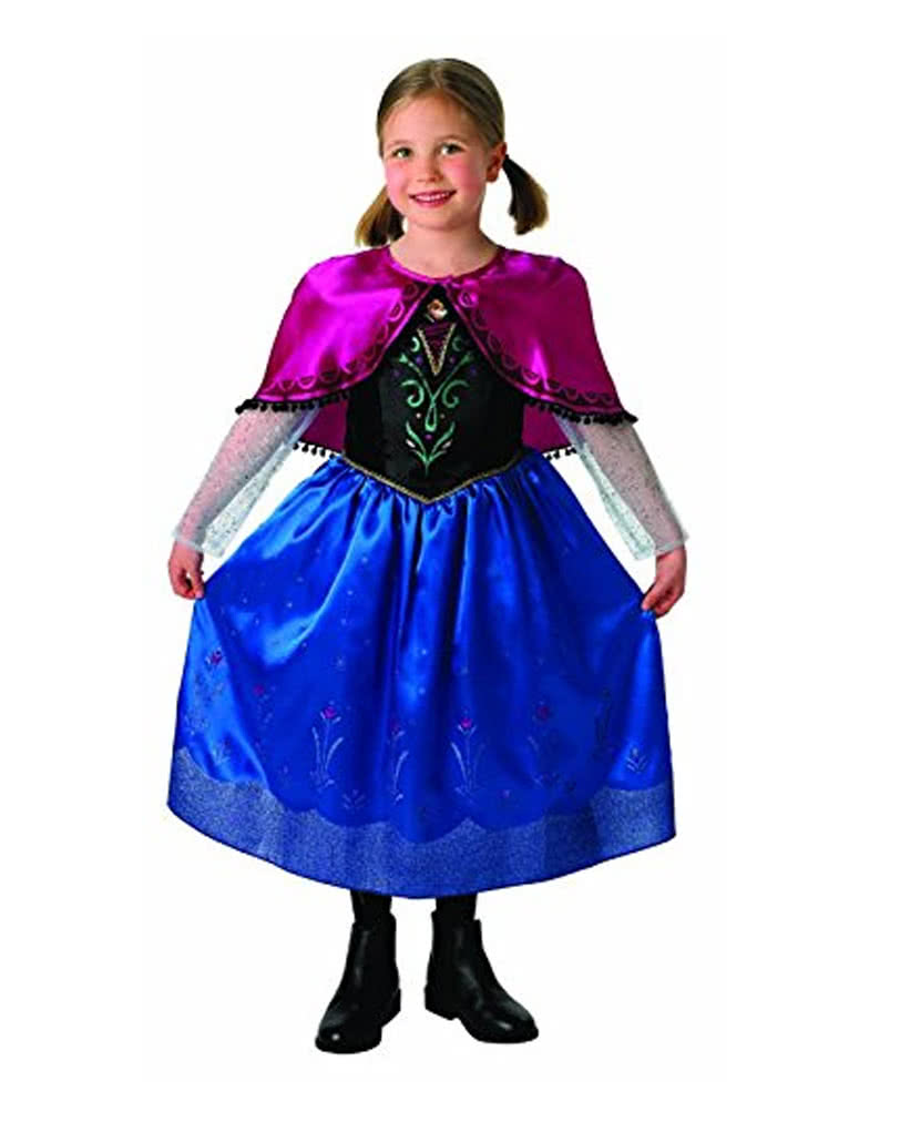 Frozen Prinzessin Anna Kinderkostüm   Lizenzkostüm aus Disneys Frozen L (7-8)