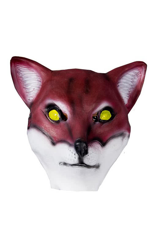 Fuchs Maske aus Latex Fuchs Tiermaske jetzt günstig kaufen