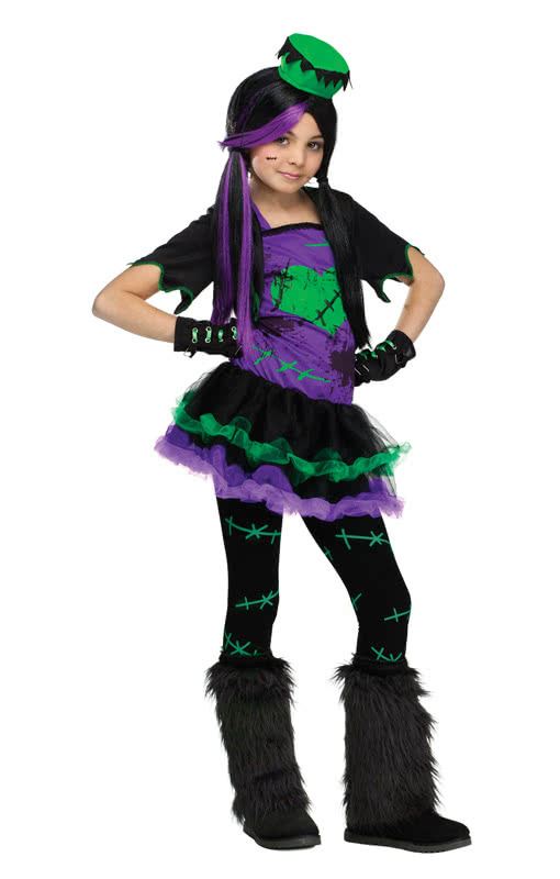 Funkie Frankie Kinderkostüm  Halloween Kostüme Sparpreis S