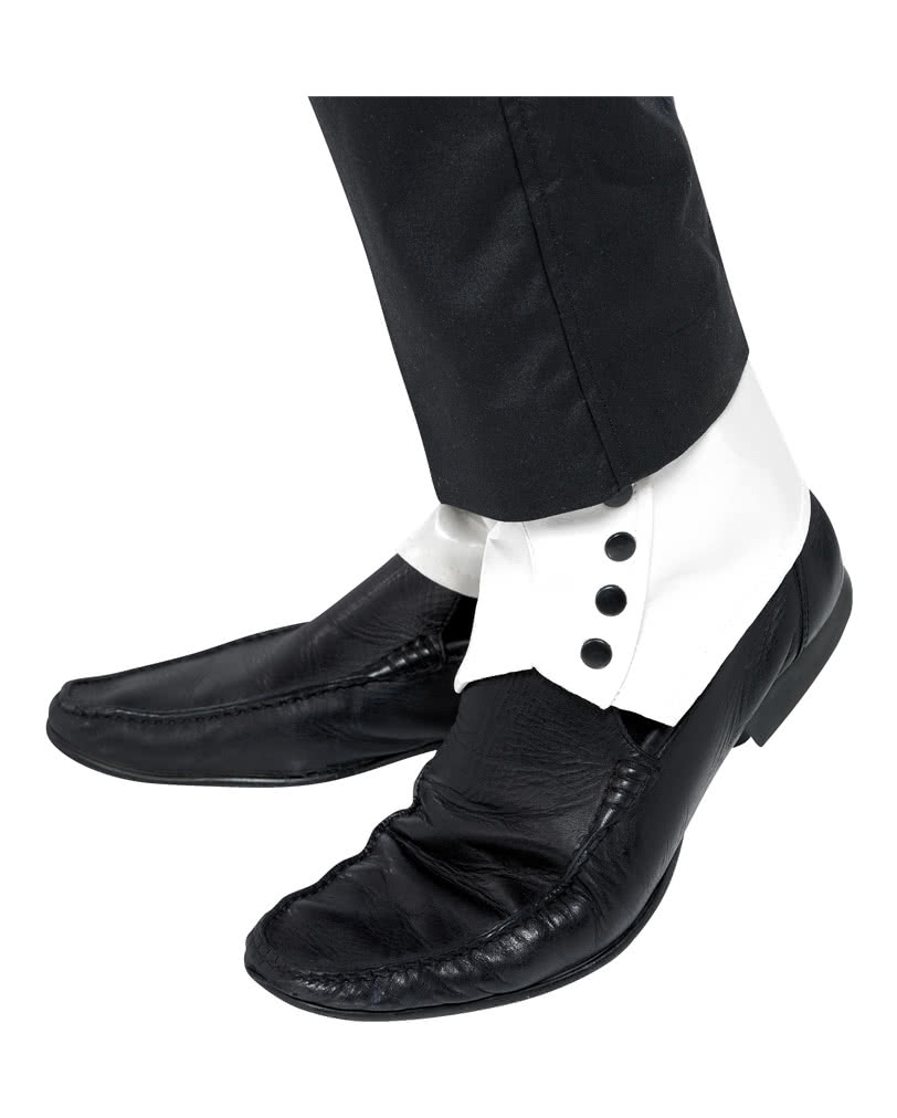 Gamaschen weiß Weiße Schuh Überzieher