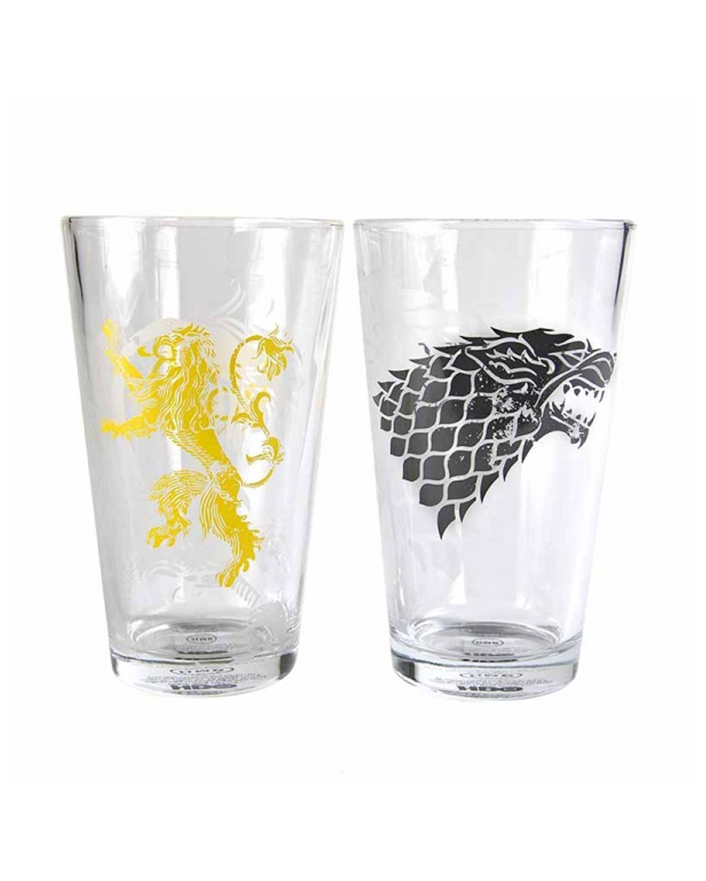 Game of Thrones Gläser Stark und Lannister bestellen
