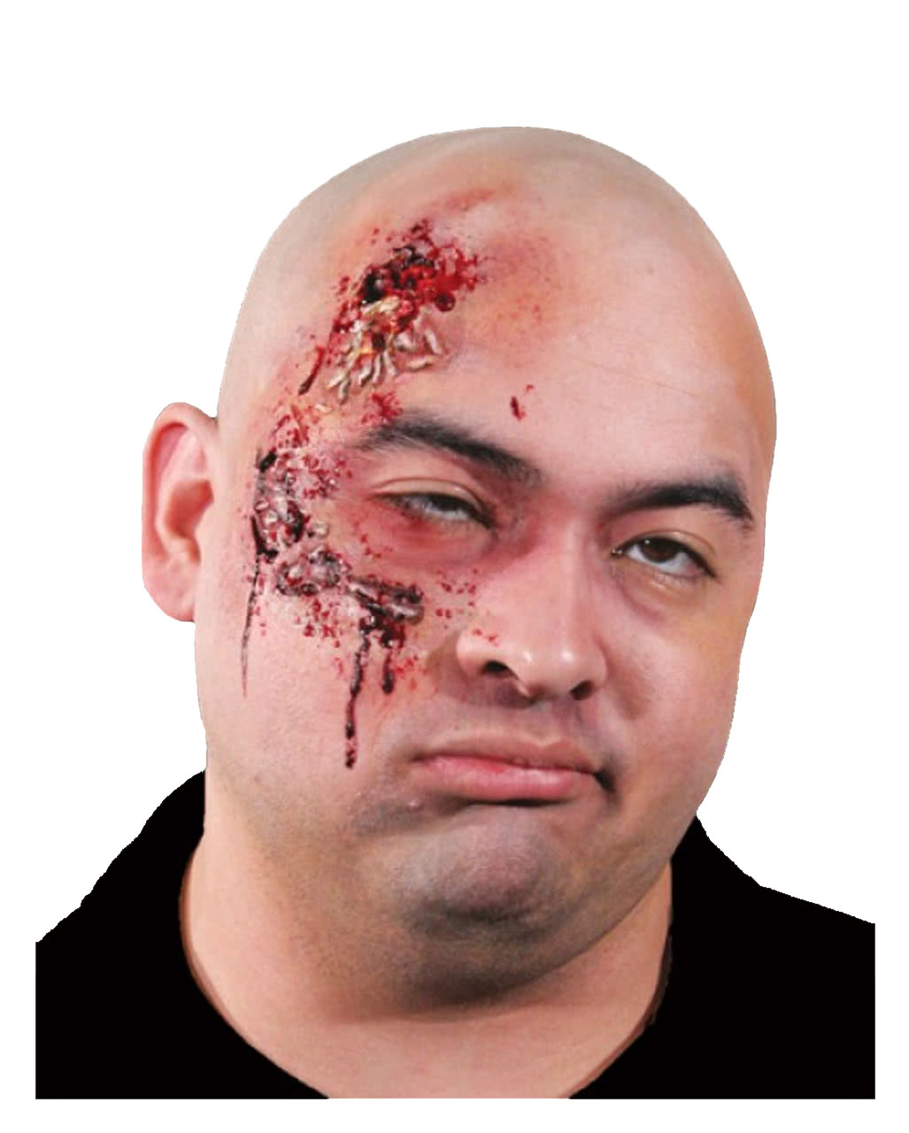 Gammelfleisch Wunde 2 teilig  Halloween Wunde