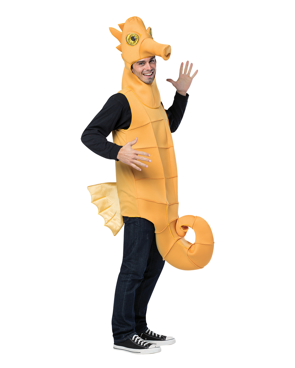 Seepferdchen Kostüm für Erwachsene für Fasching!