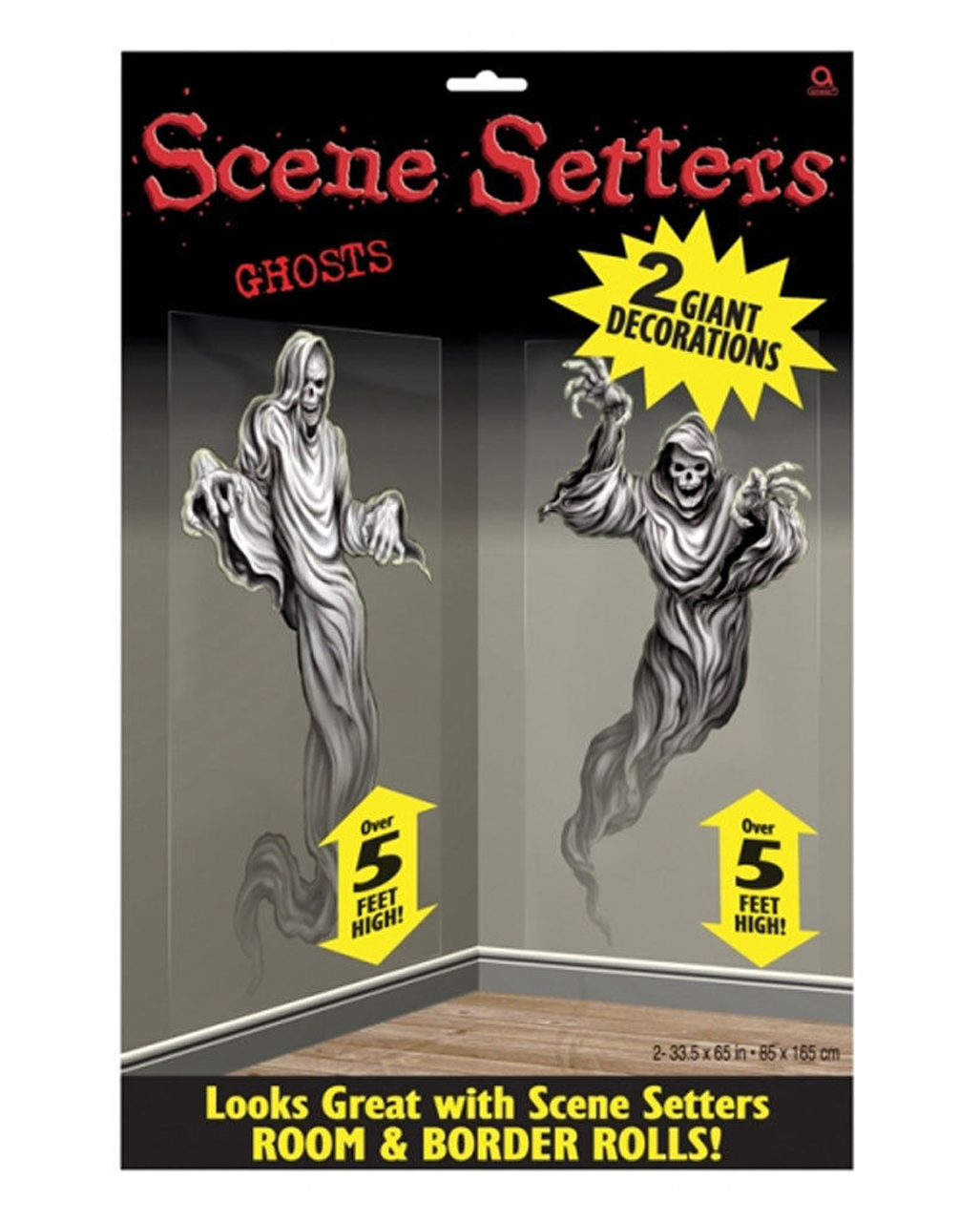 Geister Wandfolie   Schwebende Geister als Wandekoration