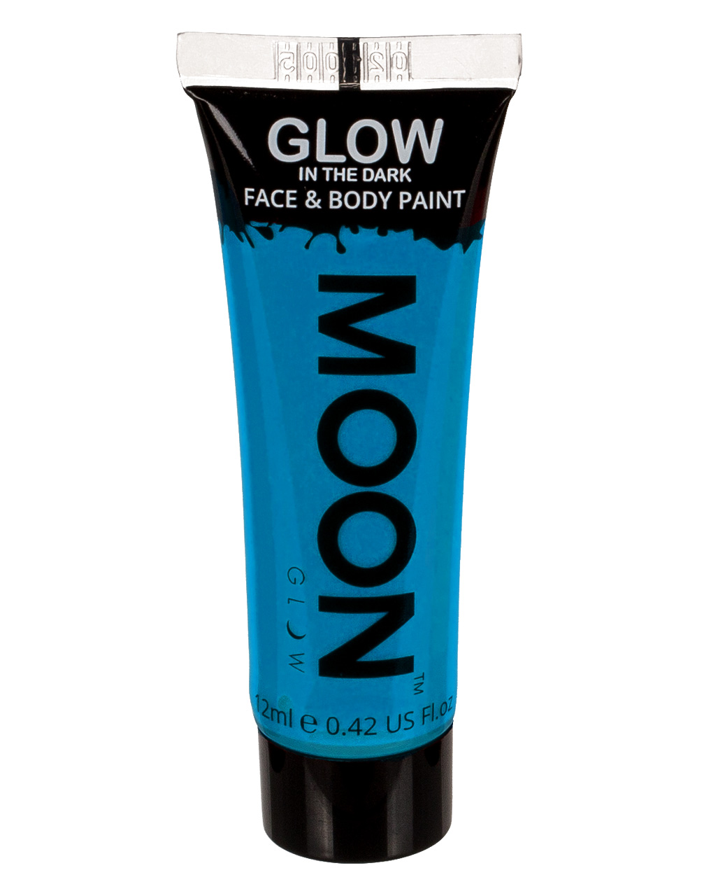Glow in the Dark Make-up Blau fluoreszierend