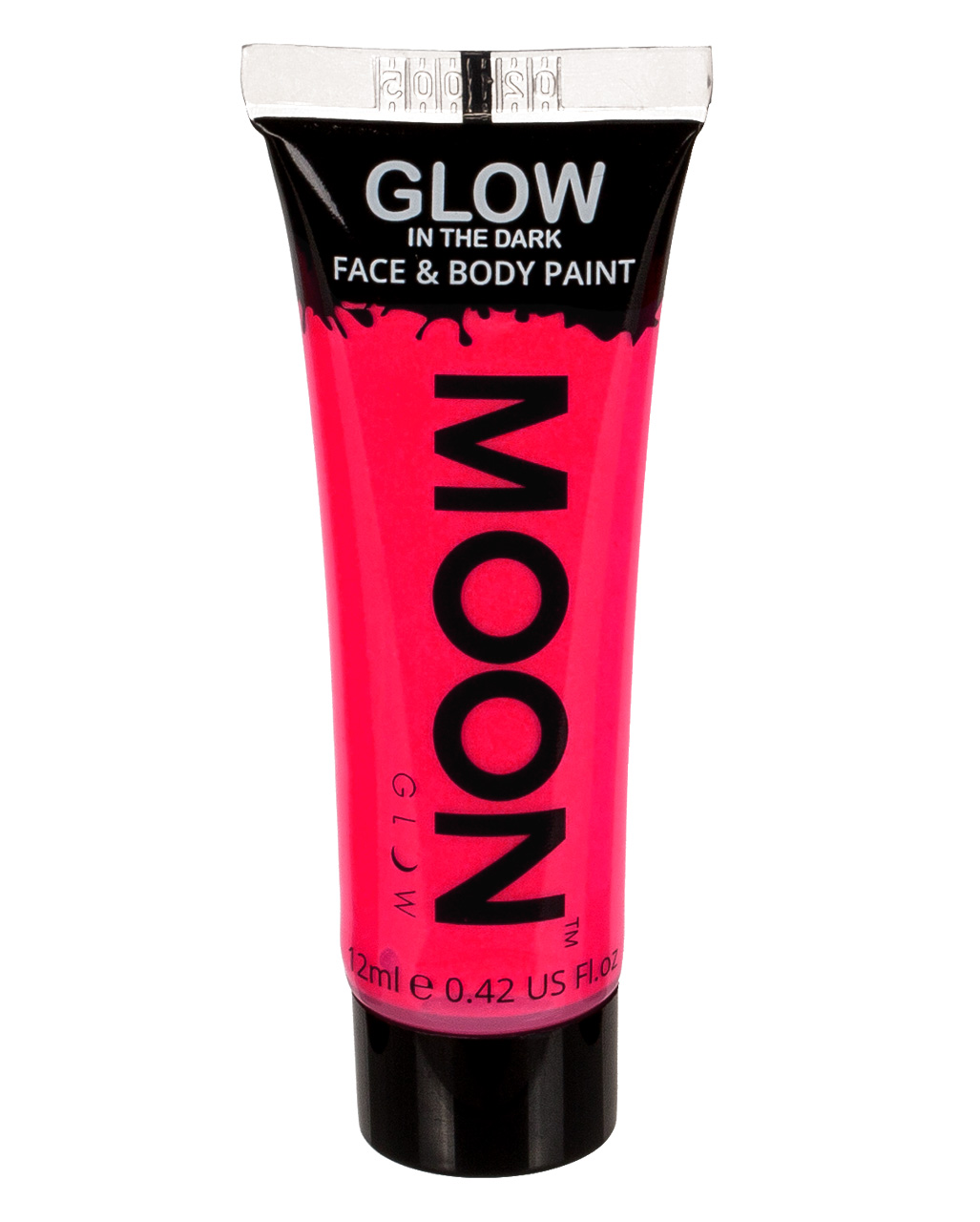 Glow in the Dark Make-up Neon Pink fluoreszierend
