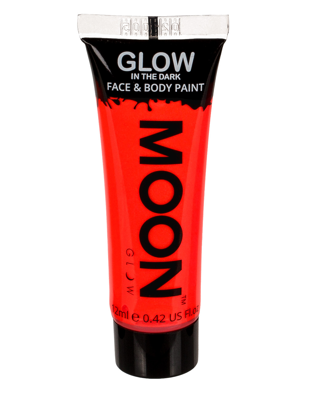 Glow in the Dark Make-up Neon Rot fluoreszierend