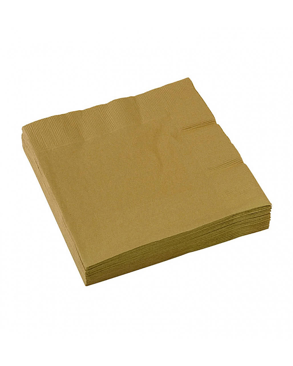 Goldene Servietten 20 St. als Tischdekoration