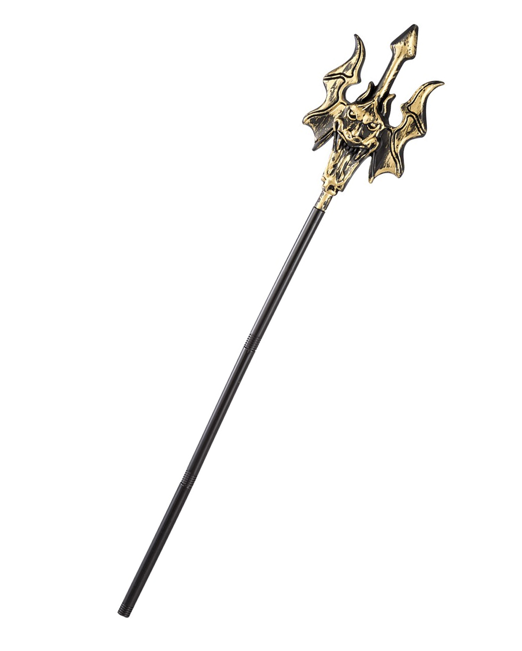 Goldener Teufel Dreizack zu Halloween