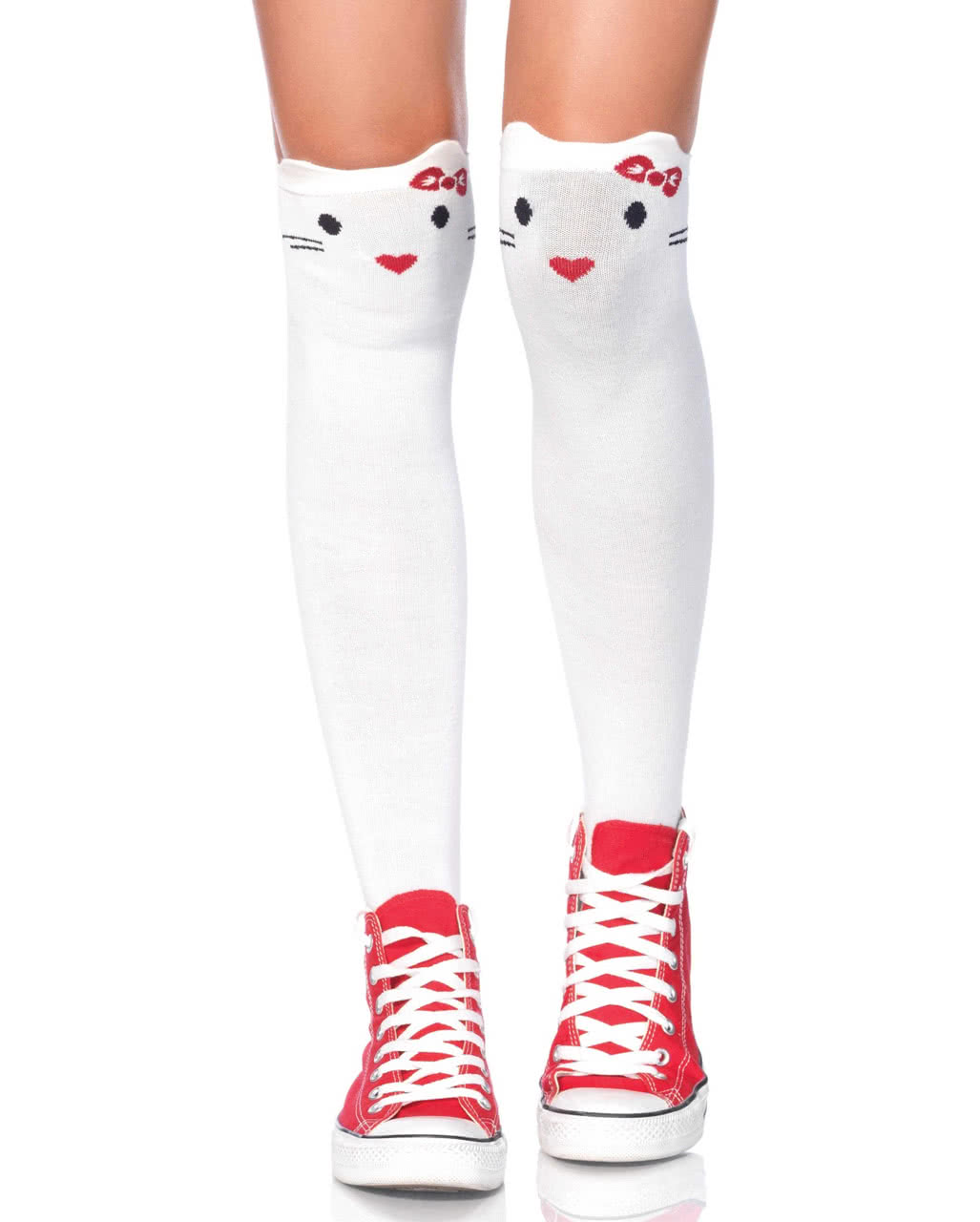 Goodbye Kitty Overknees ❤ Strümpfe kaufen