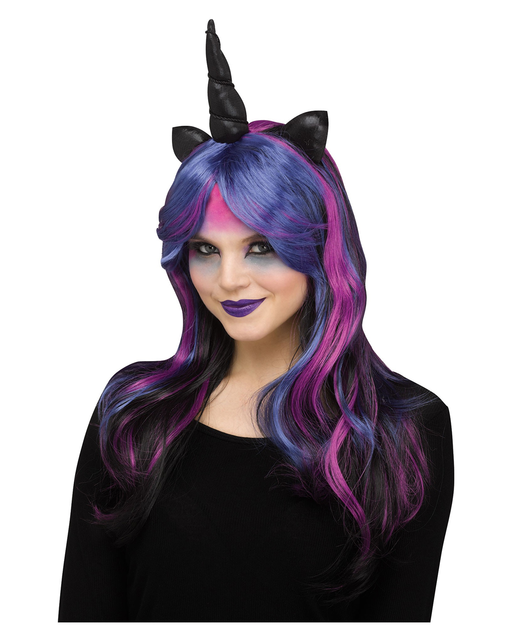 Gothic Einhorn Perücke Halloween Kostümzubehör