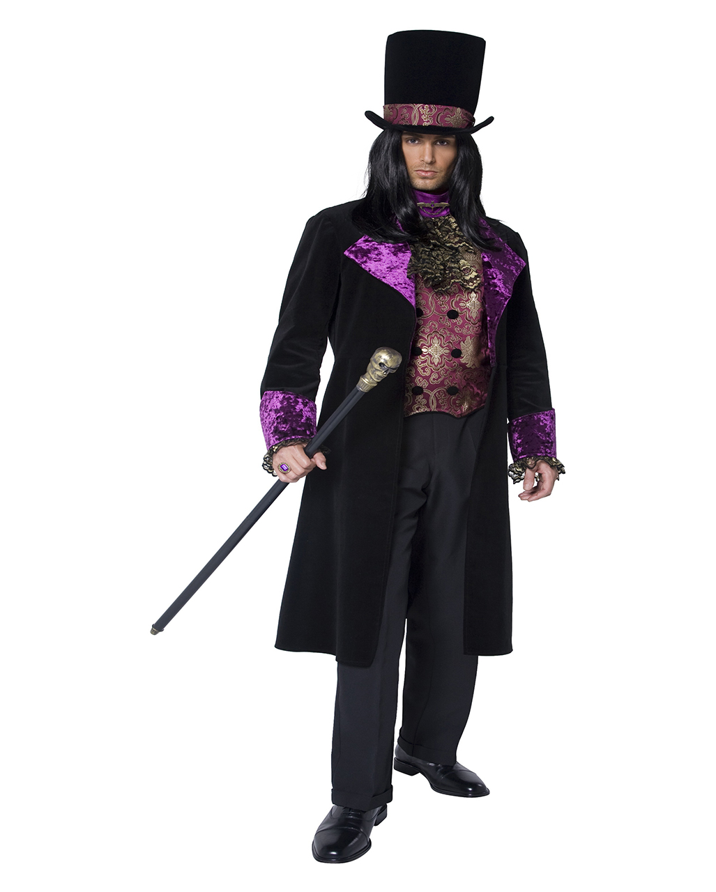 Gothic Graf Vampir Kostüm XL Vampirkostüme in Plus Size