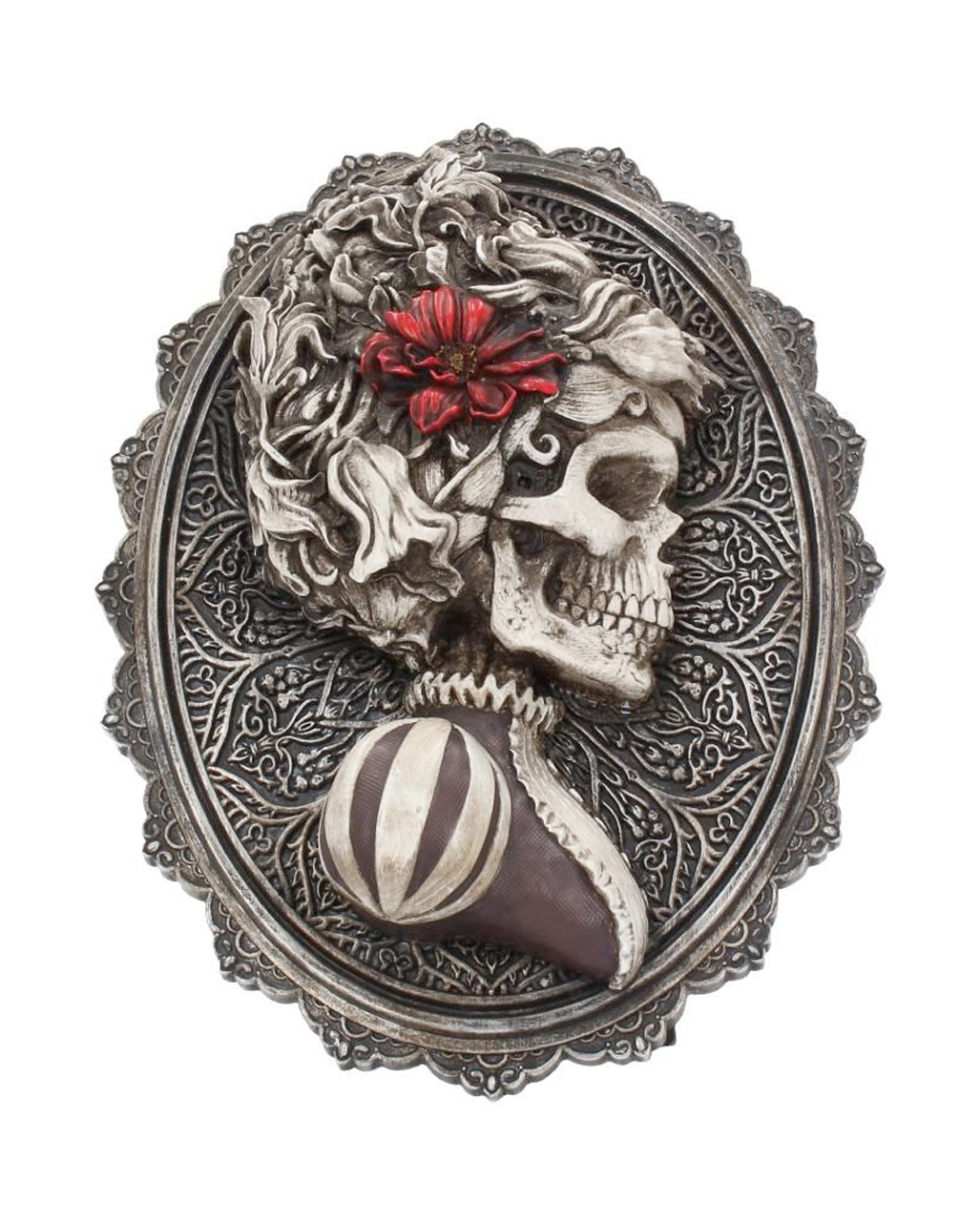 Gothic Skelett Dame Day of the Dead Wandbild ✪