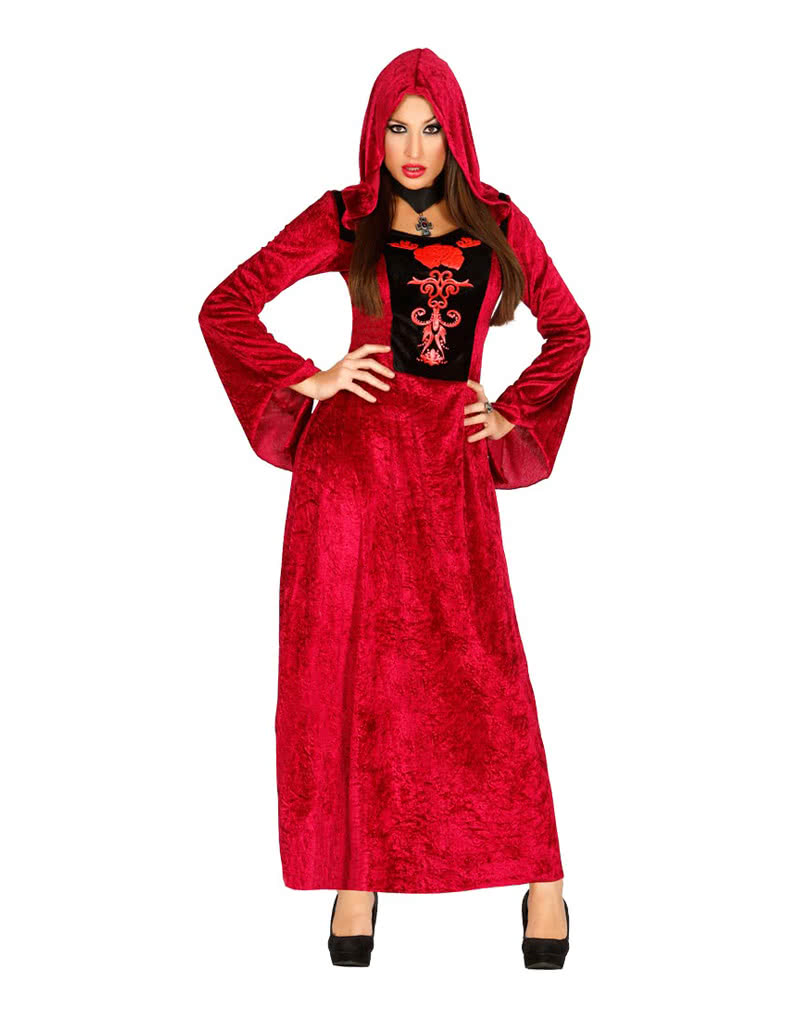 Gothic Priesterin Damenkostüm für Halloween & Fasching One Size