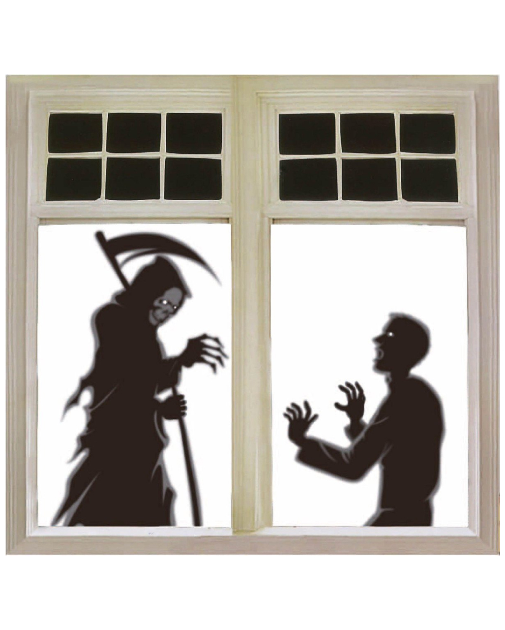 Grim Reaper Fensterdekoration 76x120cm als Deko