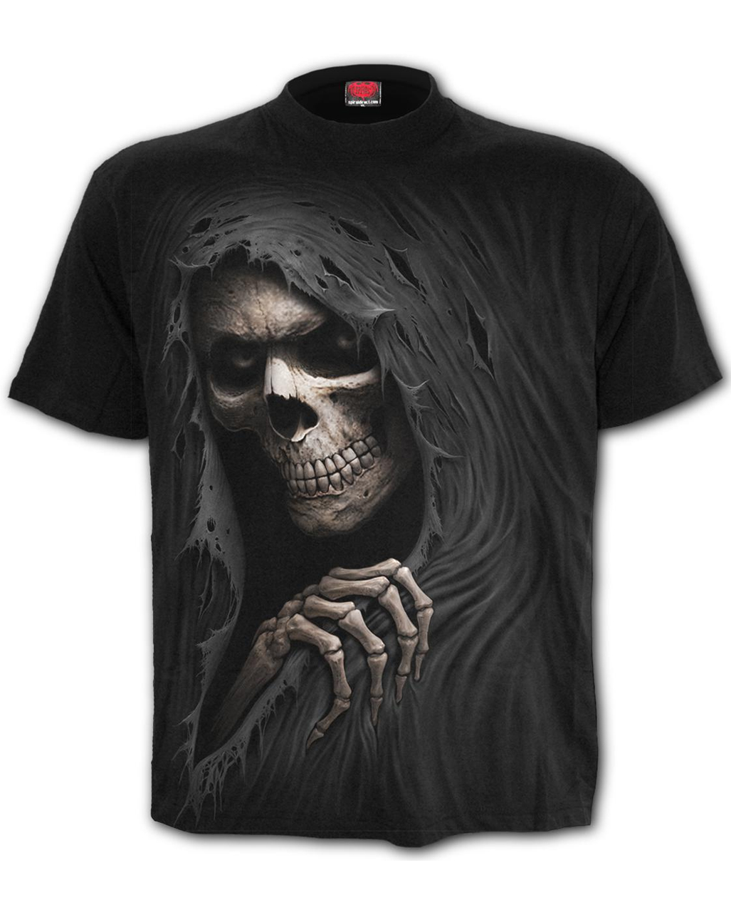 Grim Ripper - T-Shirt Black Gothic Shirt L