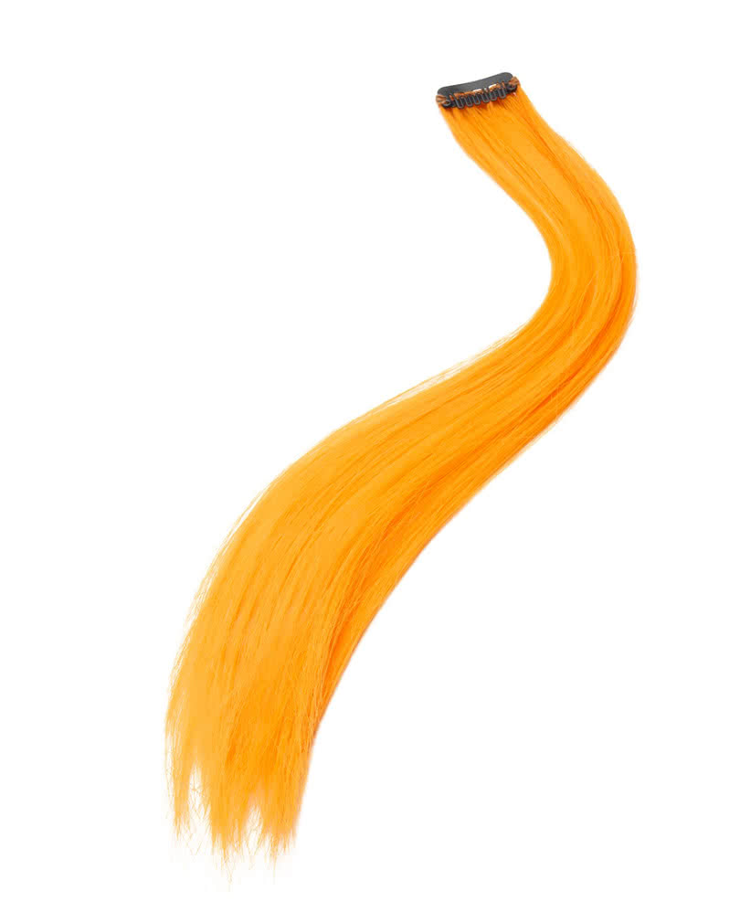 Hair FX Extensions Neon Orange   Verrückte Neon Haar Extensions