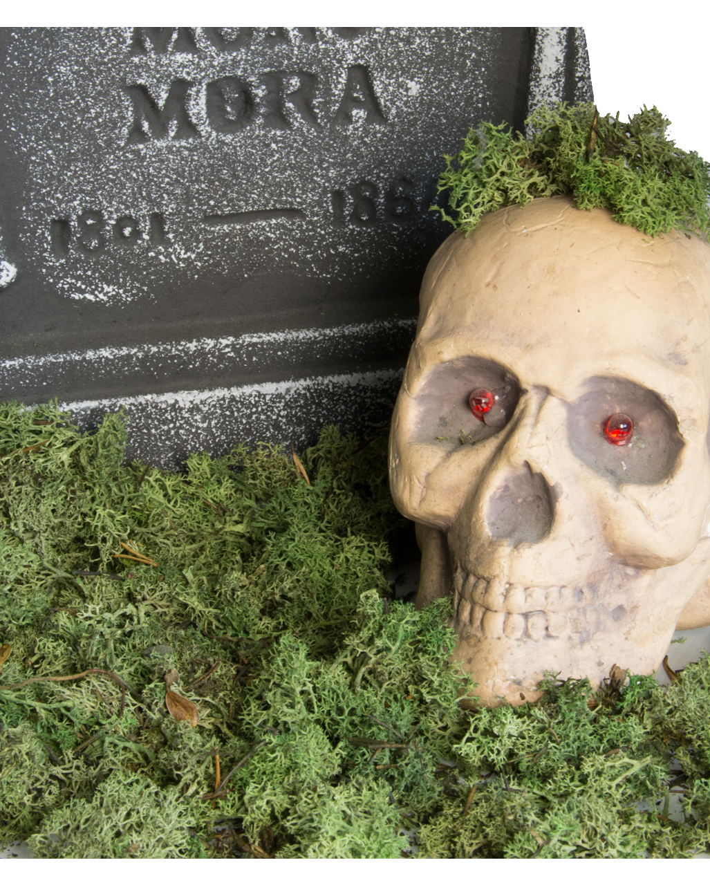 Halloween Deko Moos 100 g zum dekorieren