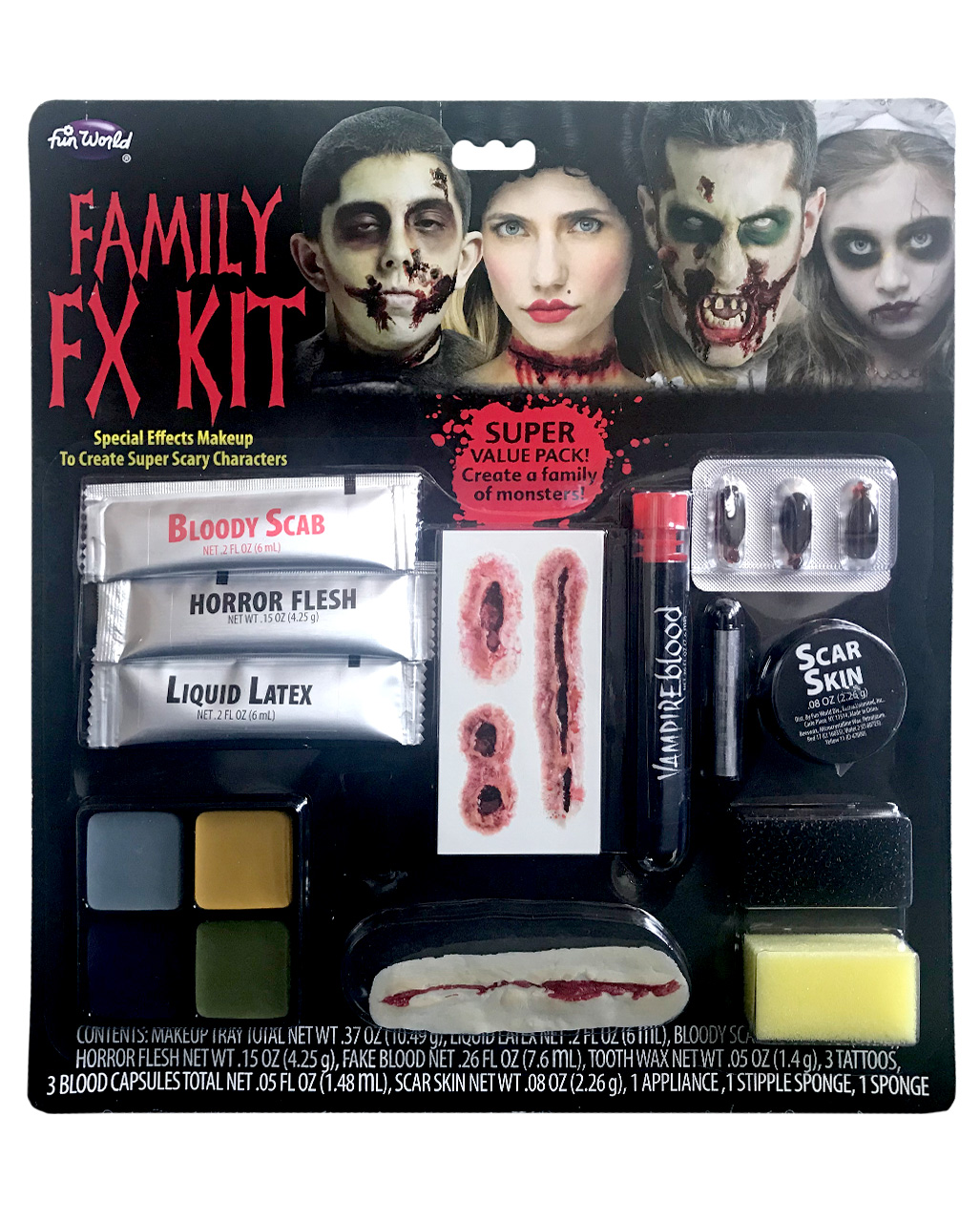 Halloween Family FX Make-up Kit kaufen