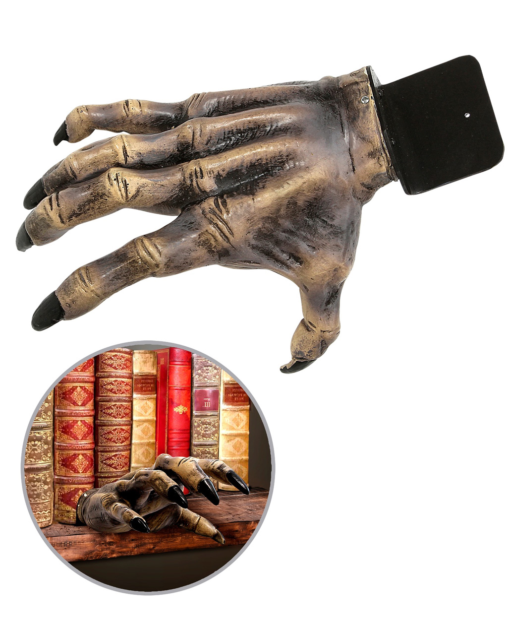 Halloween Gruselhand 24 cm als Partydeko ?