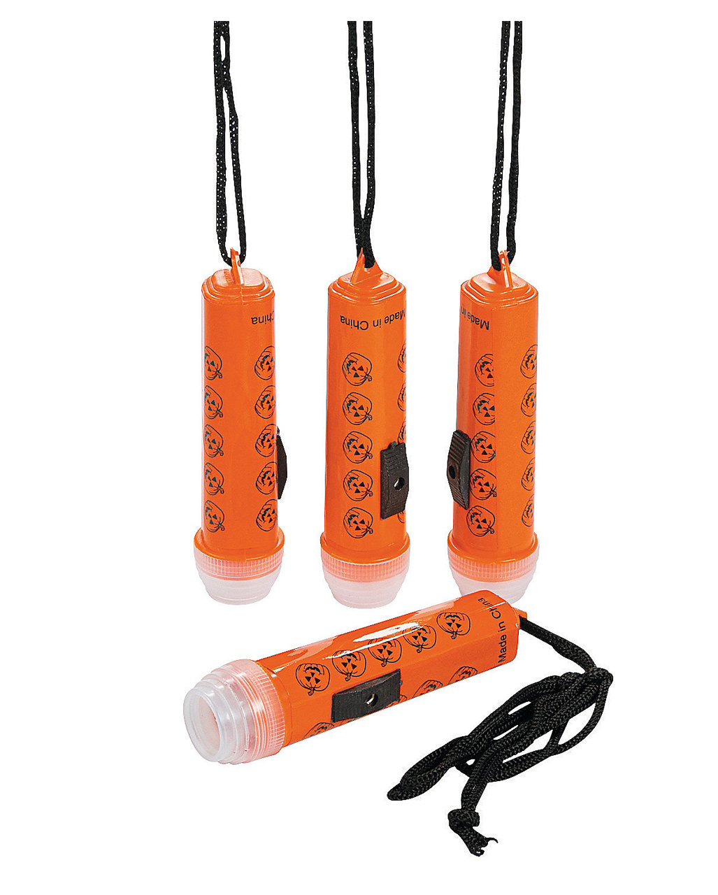 Halloween Kürbis Mini Taschenlampe 12 St. für Halloween