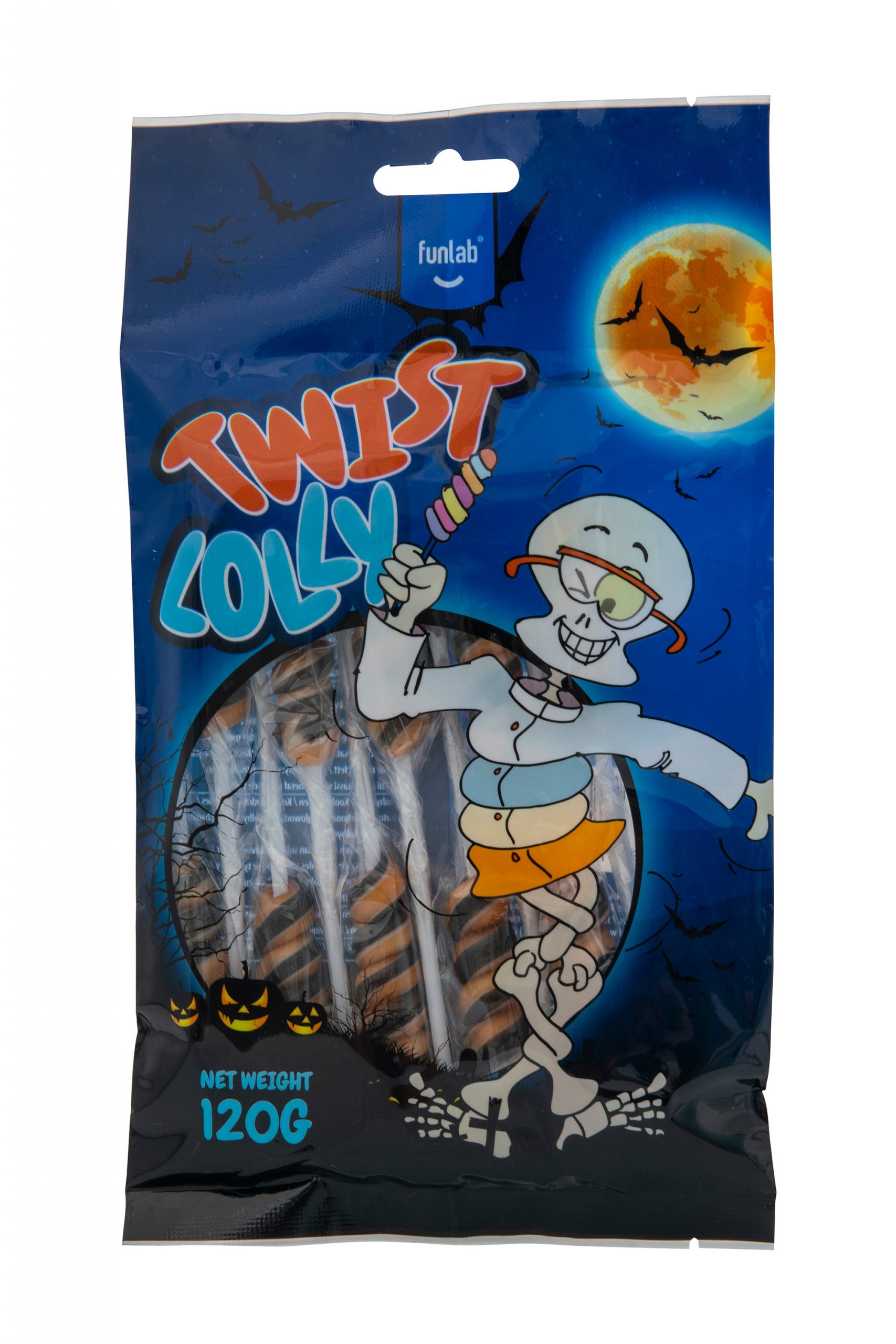 Halloween Twist Lollys 10 St.  Halloween Süßigkeit