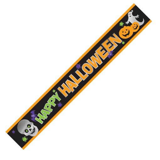 Halloween Banner mit Gruselmotiv Halloween Deko