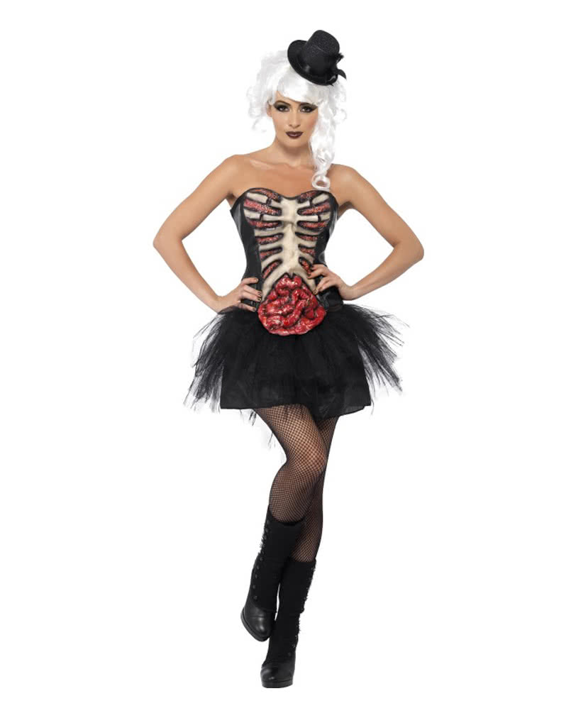 Halloween Burlesque Korsett Halloween Kostüem kaufen S