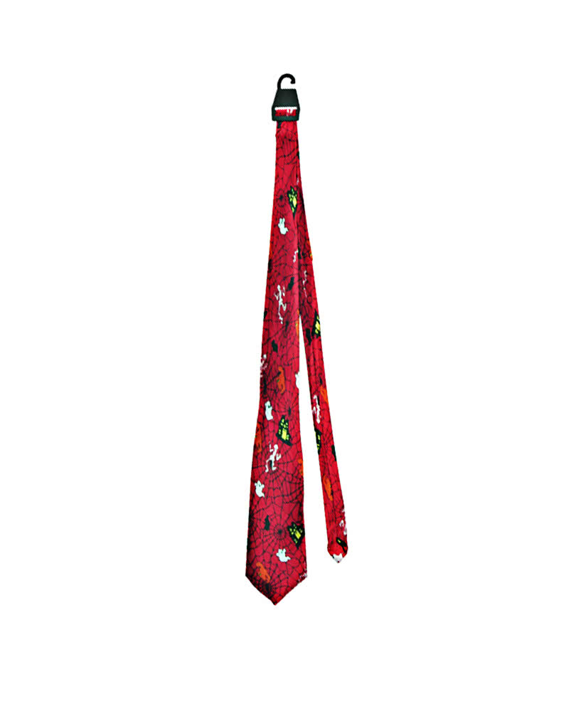 Krawatte Halloween Motiv Halloween Krawatte mit Gruselmotiv