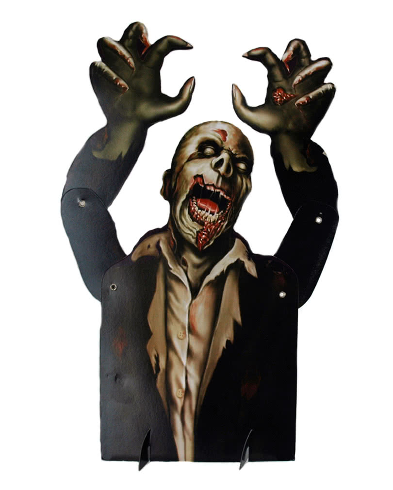 Halloween Tischdeko Zombie Zombie Aufsteller als Halloween-Deko