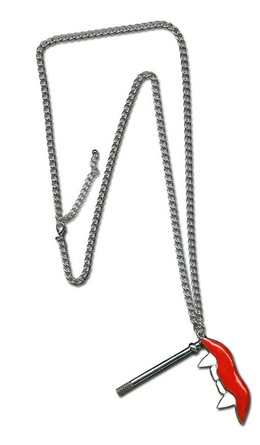 Kette mit Vampirzähnen -Vampirbiss Halskette