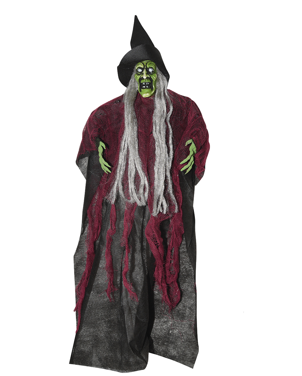 Hanging Witch Dekoration Rot für Halloween ?