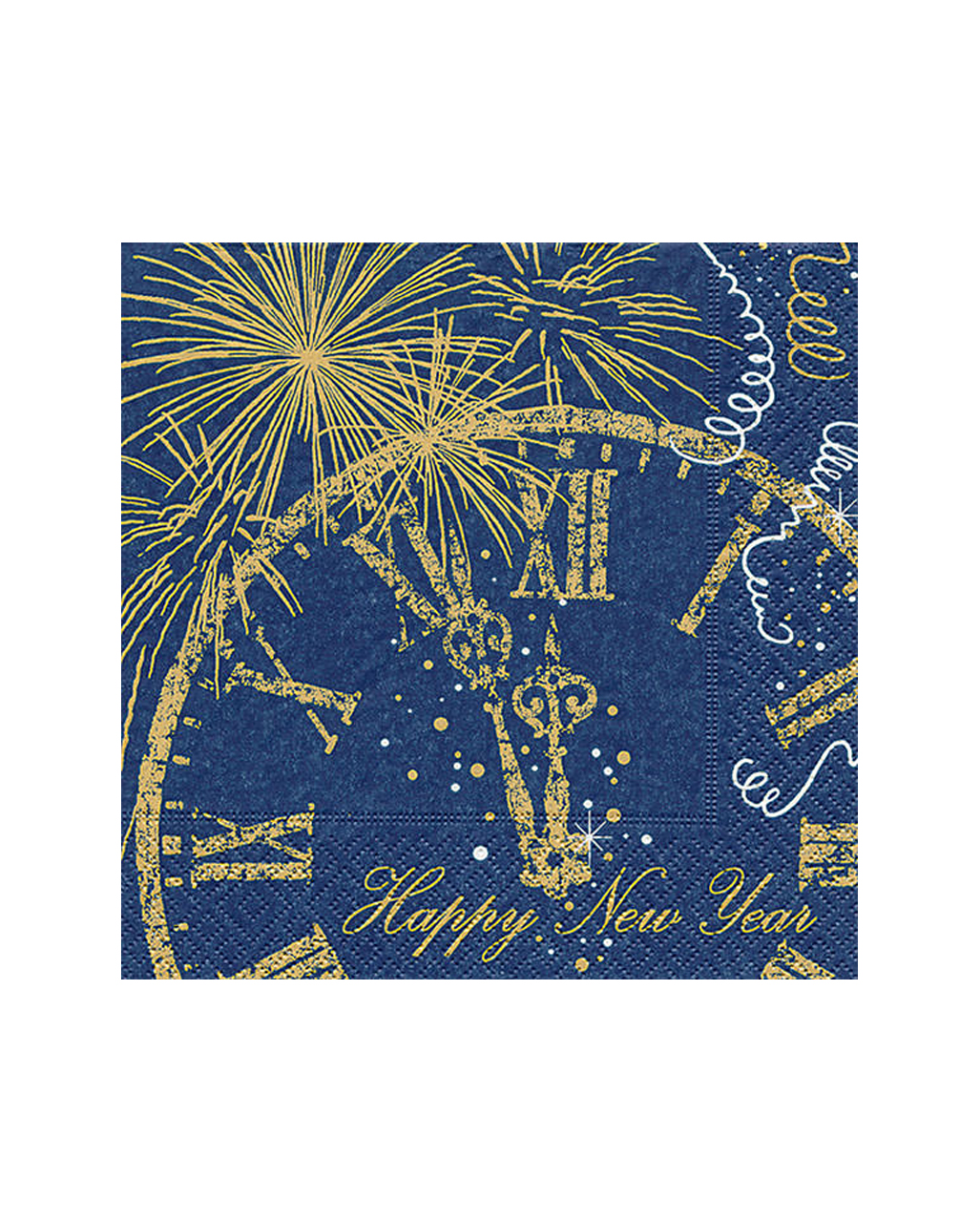 Happy New Year Servietten 20 Stück für Silvester