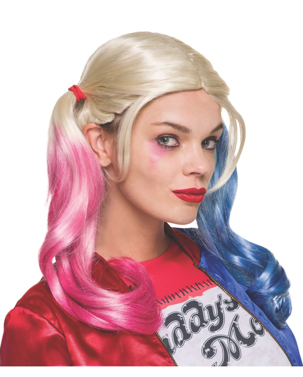 Harley Quinn Perücke Suicide Squad Kostümzubehör