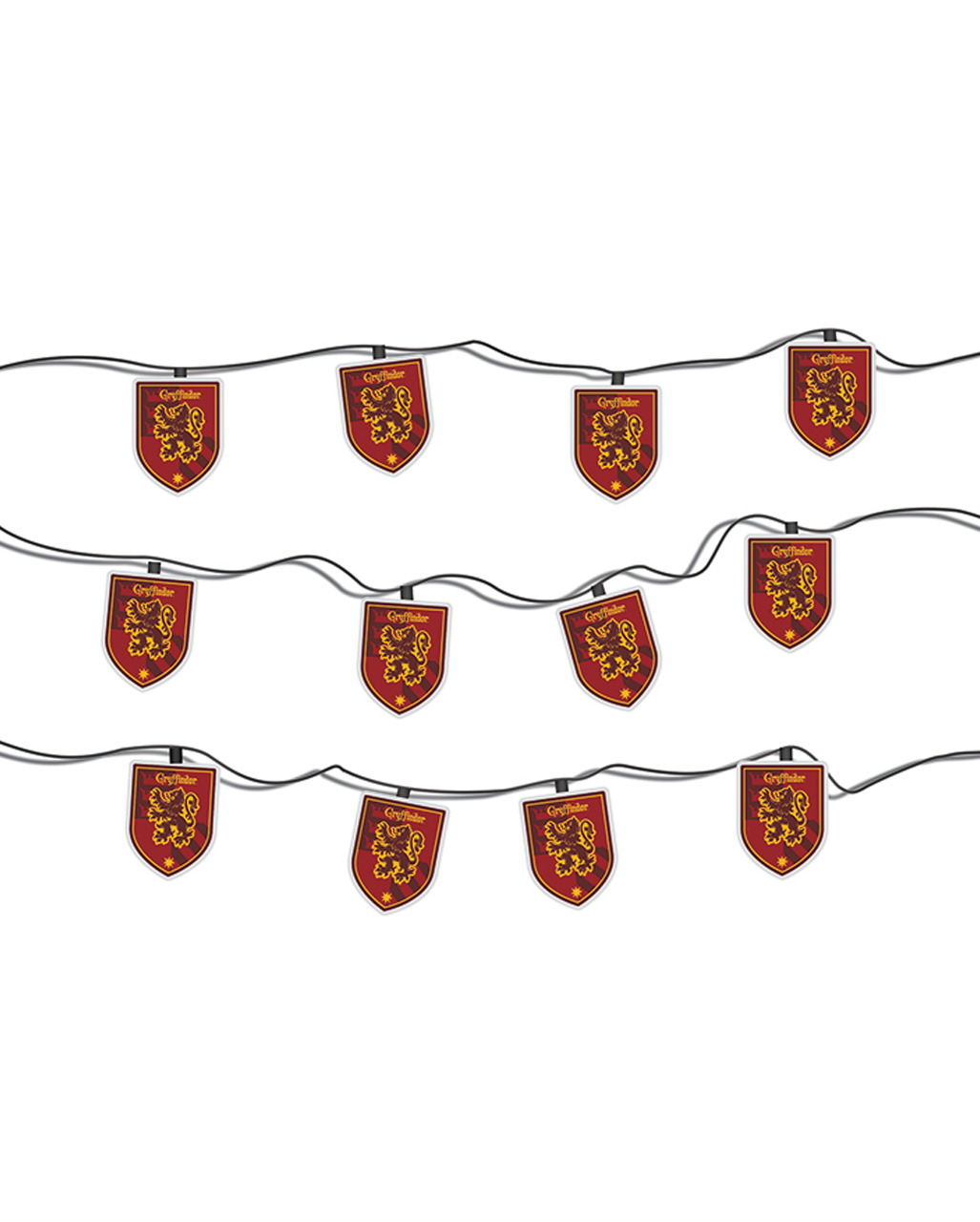 Harry Potter Gryffindor Lichterkette 12 Lichter ★