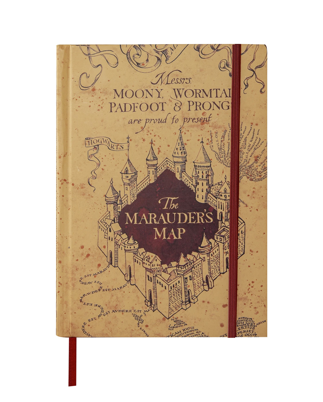 Harry Potter Karte des Rumtreibers Notizbuch ★