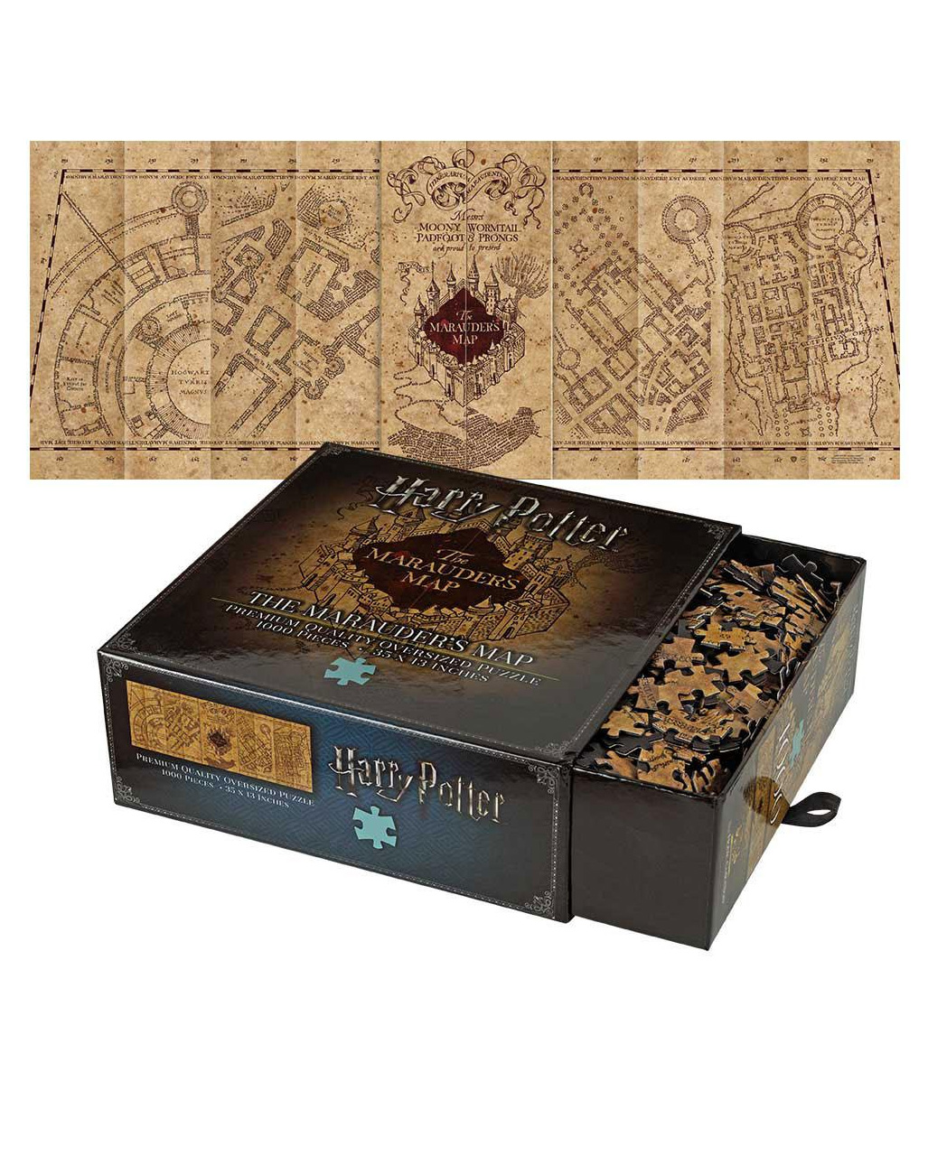 Harry Potter Karte des Rumtreibers Puzzle 1000 Teile ➤
