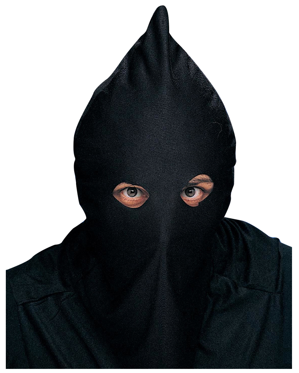 Henker Kapuze schwarz Mittelalter Henkerskapuze