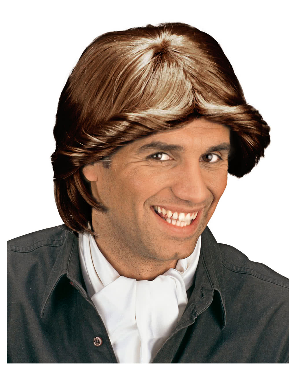 Herren Perücke Florian braun  Faschingsperücke